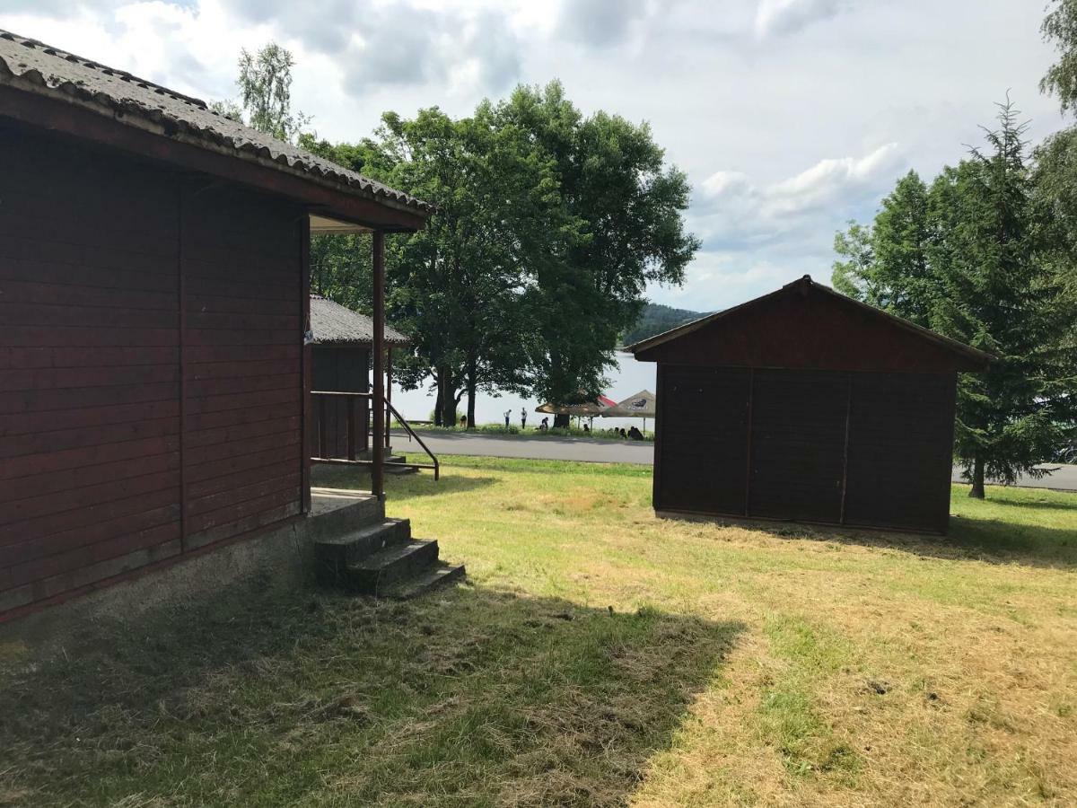 Hotel Retro Chaty U Plaze Lipno Černá v Pošumaví Exterior foto